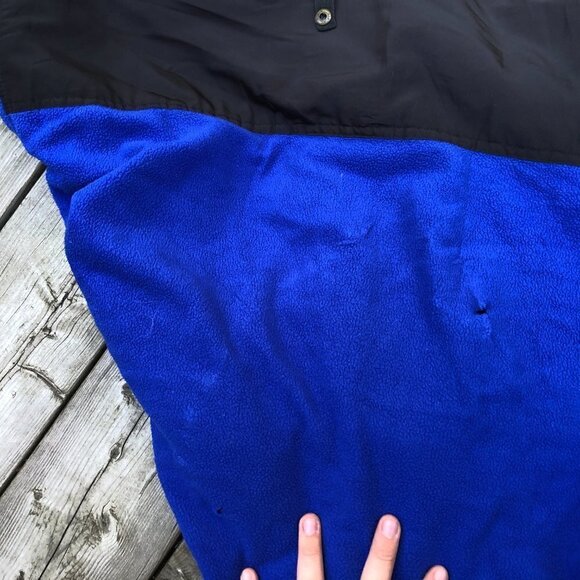 Vintage The North Face Summit Series Windbreaker Jacket XL Blue - Picture 8 of 8